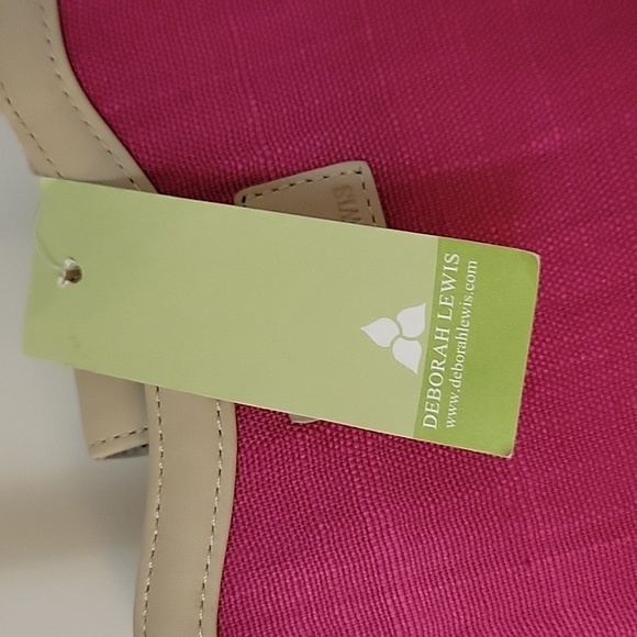 Deborah LEWIS Barbie Hot Pink Kidcore Bucket Basket Tote Bag - Picture 8 of 10